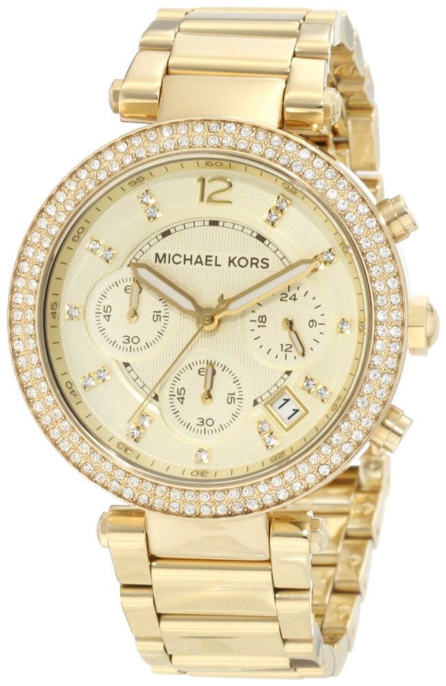  Shop Authentic Michael Kors Parker Gold Dial Gold Steel Strap Watch for Women - MK5632 - Luxxuri