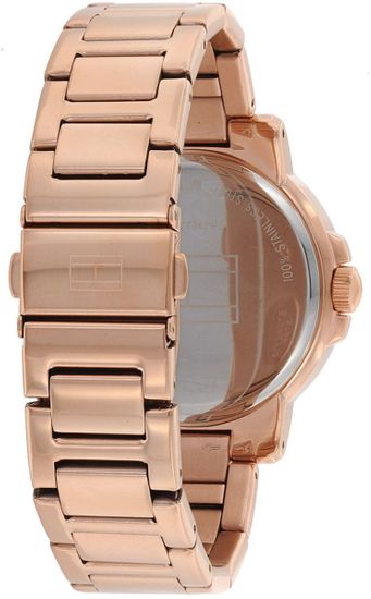  Shop Authentic Tommy Hilfiger Bella Rose Gold Dial Rose Gold Steel Strap Watch for Women - 1781396 - Luxxuri