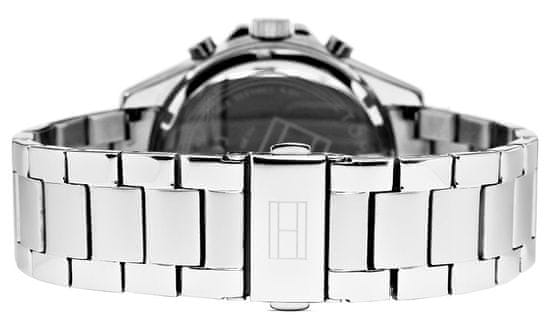  Shop Authentic Tommy Hilfiger Luke Quartz Black Dial Silver Steel Strap Watch for Men - 1791120 - Luxxuri