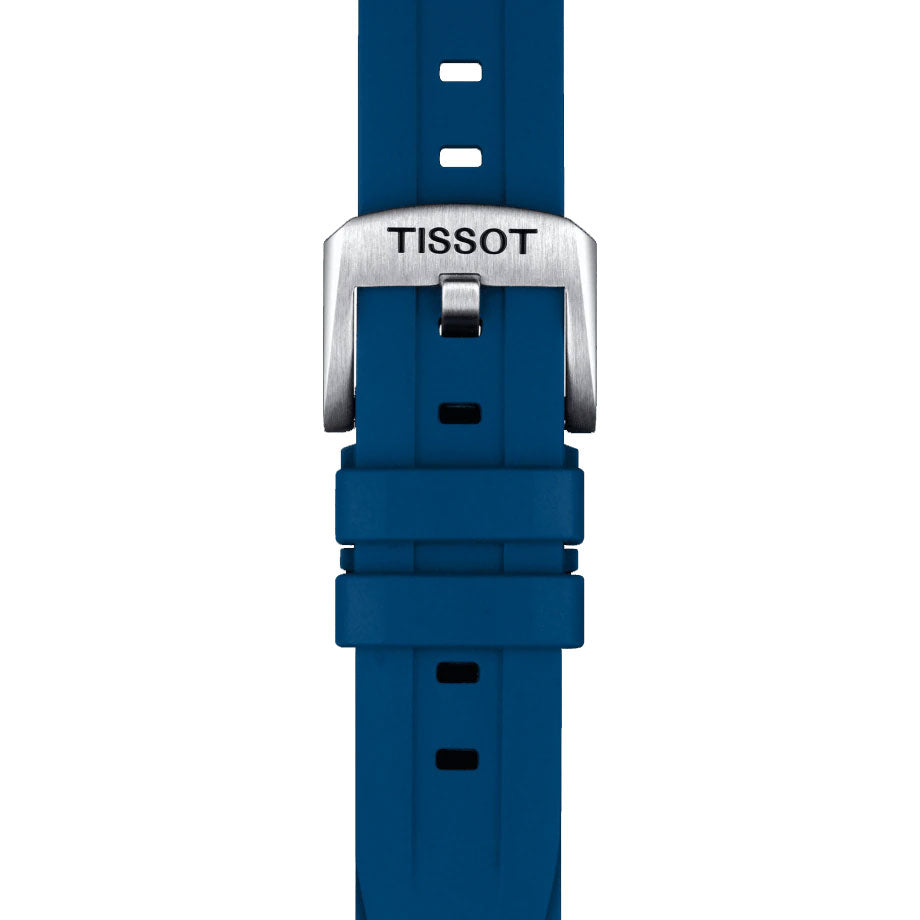  Shop Authentic Tissot T Sport PRC 200 Chronograph Blue Rubber Strap Watch For Men - T114.417.17.047.00 - Luxxuri