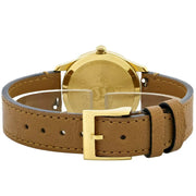  Shop Authentic Gucci G Timeless Quartz Silver Dial Brown Leather Strap Watch For Women - YA1265022 - Luxxuri