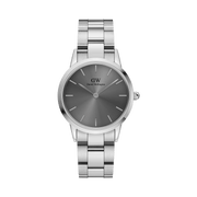  Shop Authentic Daniel Wellington Link Grey Dial Silver Steel Strap Watch For Men - DW00100328 - Luxxuri