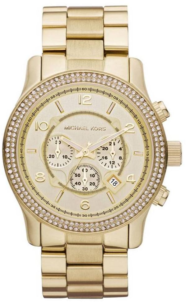  Shop Authentic Michael Kors Runway Gold Dial Gold Steel Strap Watch for Women - MK5575 - Luxxuri