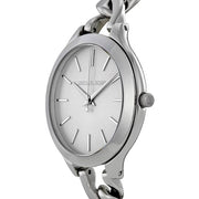  Shop Authentic Michael Kors Slim Runway Silver Dial Silver Steel Strap Watch for Women - MK3279 - Luxxuri