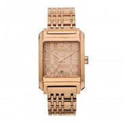  Shop Authentic Burberry Nova Check Quartz Rose Gold Dial Rose Gold Steel Strap Watch for Women - BU1578 - Luxxuri
