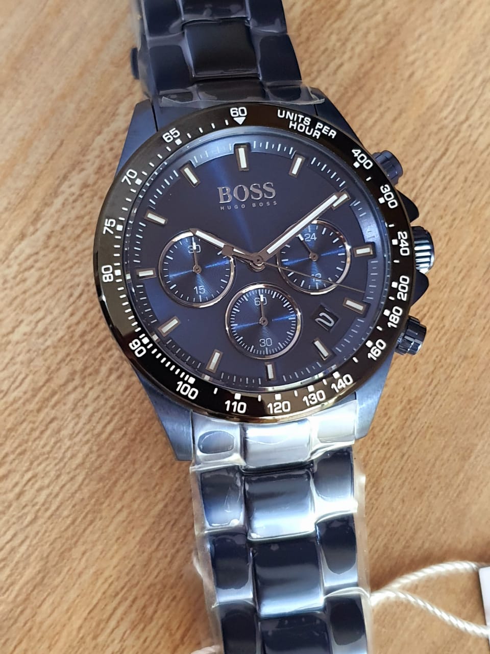  Shop Authentic Hugo Boss Hero Sport Lux Blue Dial Blue Steel Strap Watch for Men - 1513758 - Luxxuri