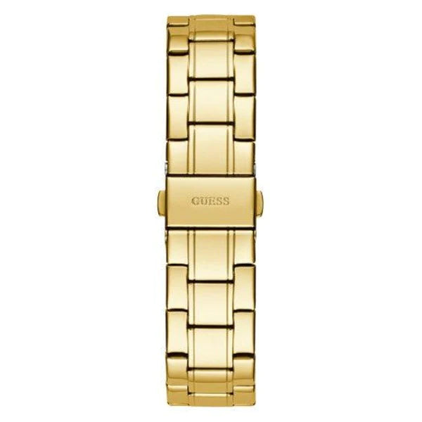  Shop Authentic Guess Night Life Diamonds Black Dial Gold Steel Strap Watch for Women - GW0405L2 - Luxxuri