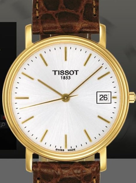  Shop Authentic Tissot T Classic Desire 34mm Quartz Watch For Men - T52.5.411.31 - Luxxuri