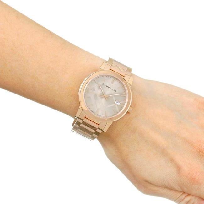  Shop Authentic Burberry The City Rose Gold Dial Rose Gold Steel Strap Watch for Women - BU9039 - Luxxuri