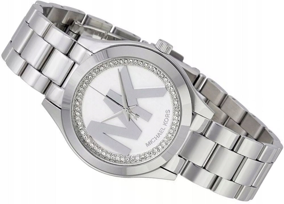  Shop Authentic Michael Kors Mini Slim Runway Silver Dial Silver Steel Strap Watch for Women - MK3548 - Luxxuri