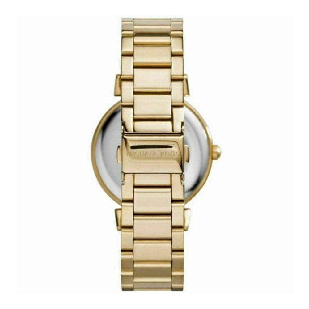  Shop Authentic Michael Kors Catlin Black Dial Gold Steel Strap Watch for Women - MK3338 - Luxxuri