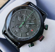  Shop Authentic Gucci G Timeless Quartz Chronograph Black Dial Black Leather Strap Watch For Men - YA126244 - Luxxuri