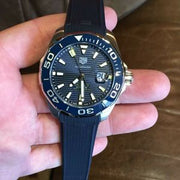  Shop Authentic Tag Heuer Aquaracer Blue Dial Watch for Men - WAY201B.FT6150 - Luxxuri