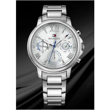  Shop Authentic Tommy Hilfiger Claudia Silver Dial Silver Steel Strap Watch for Women - 1781741 - Luxxuri