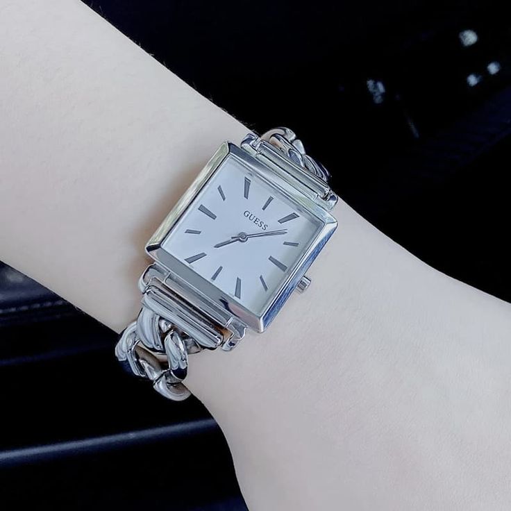  Shop Authentic Guess Vanity Diamonds White Dial Silver Steel Strap Watch for Women - W1030L1 - Luxxuri