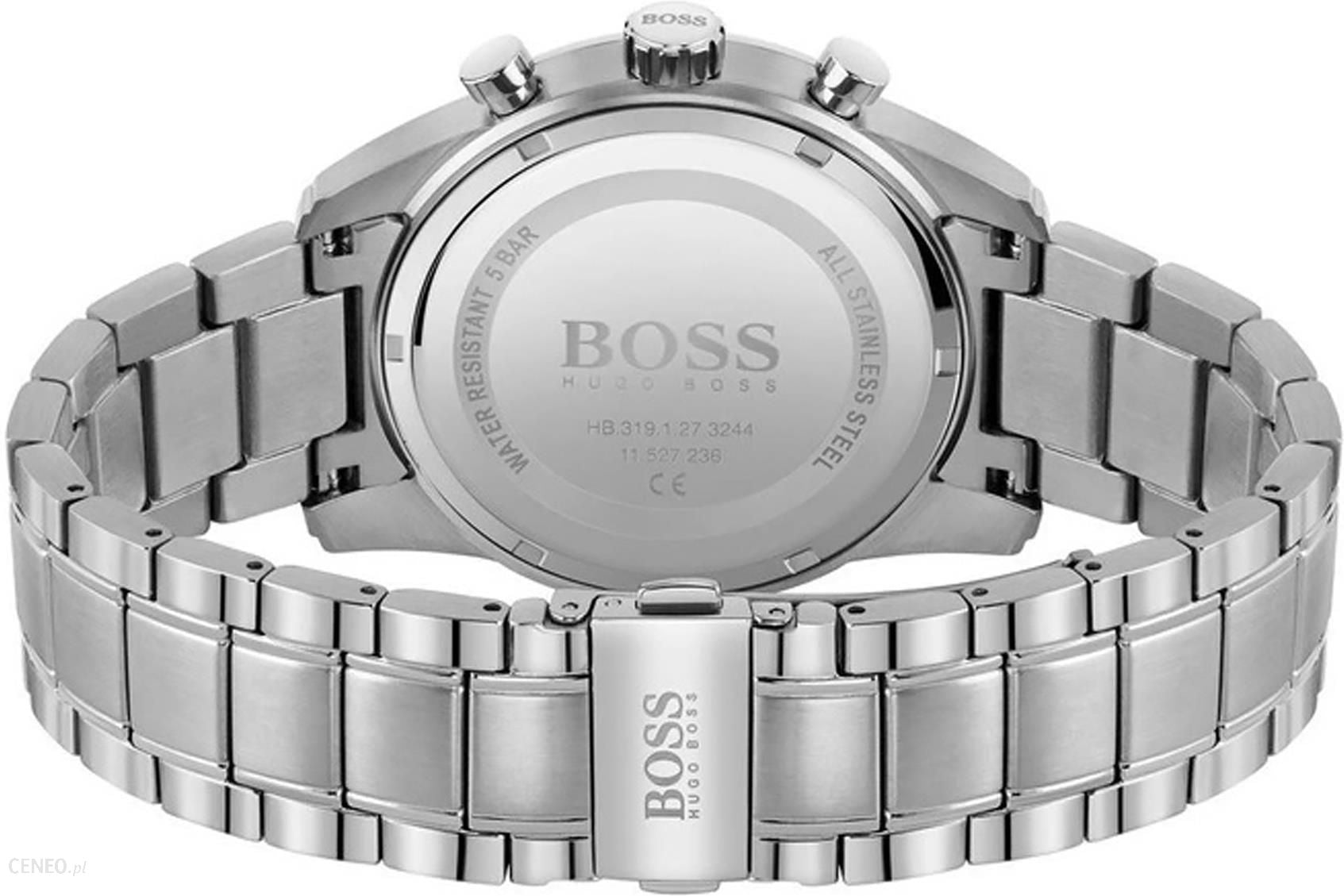  Shop Authentic Hugo Boss Skymaster Blue Dial Silver Steel Strap Watch for Men - 1513784 - Luxxuri