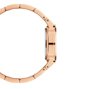  Shop Authentic Daniel Wellington Iconic Link Unitone Rose Gold Dial Rose Gold Steel Strap Watch For Women - DW00100401 - Luxxuri