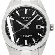  Shop Authentic Tissot Gentleman Powermatic 80 Silicium Black Dial Silver Steel Strap Watch For Men - T127.407.11.051.00 - Luxxuri