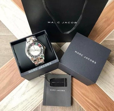  Shop Authentic Marc Jacobs Henry Skeleton Silver Dial Silver Steel Strap Watch for Women - MBM3262 - Luxxuri