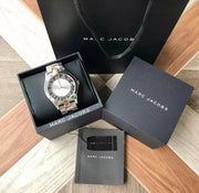  Shop Authentic Marc Jacobs Henry Skeleton Silver Dial Silver Steel Strap Watch for Women - MBM3262 - Luxxuri