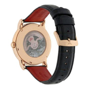  Shop Authentic Emporio Armani Meccanico Silver Dial Blue Leather Strap Watch For Men - AR60009 - Luxxuri