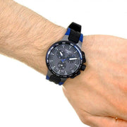  Shop Authentic Tissot T Race Cycling Black Dial Two Tone Rubber Strap Watch For Men - T111.417.37.441.06 - Luxxuri