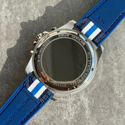  Shop Authentic Michael Kors Brecken Chronograph Blue Dial Two Tone PVC Strap Watch For Men - MK8950 - Luxxuri