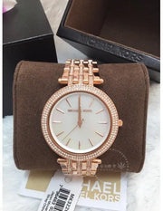  Shop Authentic Michael Kors Darci Mother of Pearl Dial Rose Gold Steel Strap Watch for Women - MK3220 - Luxxuri
