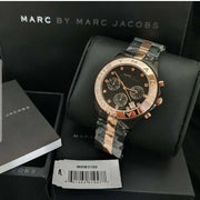  Shop Authentic Marc Jacobs Blade Chronograph Grey Dial Two Tone Steel Strap Watch for Women - MBM3180 - Luxxuri