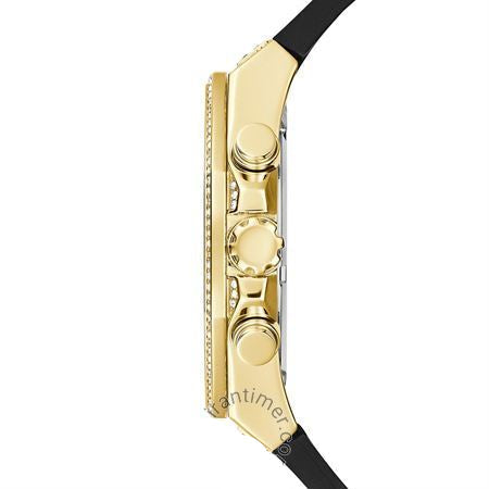  Shop Authentic Guess Momentum Chronograph Diamonds Black Dial Black Silicone Strap Watch For Men - GW0518G2 - Luxxuri