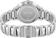  Shop Authentic Hugo Boss Signature Silver Dial Silver Steel Strap Watch for Women - 1502539 - Luxxuri