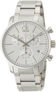  Shop Authentic Calvin Klein City White Dial Silver Steel Strap Watch for Men - K2G27146 - Luxxuri