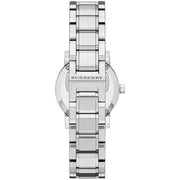  Shop Authentic Burberry The City Silver Diamonds Dial Silver Steel Strap Watch for Women - BU9230 - Luxxuri