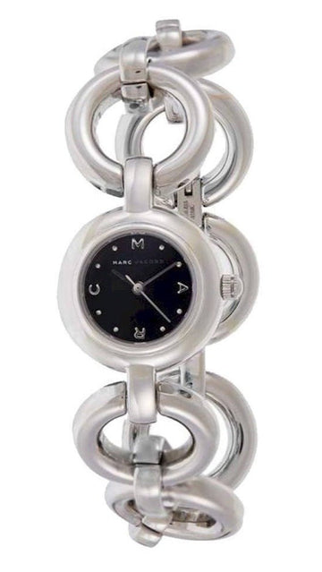  Shop Authentic Marc Jacobs Amy Black Dial Silver Steel Strap Watch for Women - MBM3004 - Luxxuri