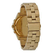  Shop Authentic Marc Jacobs Blade Chronograph Blue Dial Gold Steel Strap Watch for Women - MBM3307 - Luxxuri