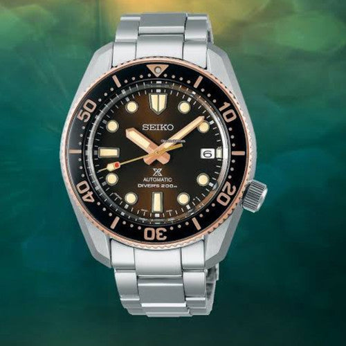  Shop Authentic Seiko Prospex Sea Diver Automatic Brown Dial Silver Steel Strap Watch For Men - SPB240J1 - Luxxuri