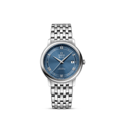  Shop Authentic Omega De Ville Prestige Co-Axial Blue Dial Silver Steel Strap Watch for Men - 424.10.40.20.03.002 - Luxxuri