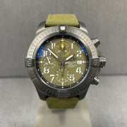  Shop Authentic Breitling Avenger Chronograph 45mm Green Dial Green Nylon Strap Watch for Men - V13317101L1X1 - Luxxuri