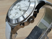  Shop Authentic Marc Jacobs Blade White Dial White Leather Strap Watch for Women - MBM1187 - Luxxuri