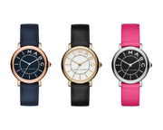  Shop Authentic Marc Jacobs Roxy Black Dial Pink Leather Strap Watch for Women - MJ1540 - Luxxuri