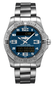  Shop Authentic Breitling Aerospace Evo Blue Dial Silver Steel Strap Watch for Men - E79363101C1E1 - Luxxuri