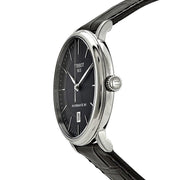  Shop Authentic Tissot Carson Premium Powermatic 80 Black Dial Black Leather Strap Watch For Men - T122.407.16.051.00 - Luxxuri