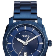  Shop Authentic Fossil Machine Blue Dial Blue Steel Strap Watch for Men - FS5231 - Luxxuri