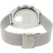  Shop Authentic Tommy Hilfiger Mia Silver Dial Silver Mesh Bracelet Watch for Men - 1781628 - Luxxuri