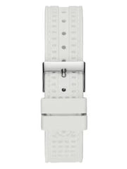  Shop Authentic Guess Marina Quartz White Dial White Rubber Strap Watch For Women - W1025L1 - Luxxuri