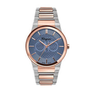  Shop Authentic Salvatore Ferragamo Sapphire Blue Dial Two Tone Steel Strap Watch for Men - SFHP007-20 - Luxxuri