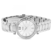  Shop Authentic Guess Park Ave White Dial Silver Steel Strap Watch for Women - W0767L1 - Luxxuri