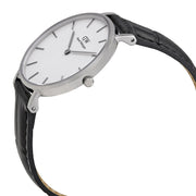  Shop Authentic Daniel Wellington Classic Petite Reading White Dial Black Leather Strap Watch For Women - DW00100185 - Luxxuri
