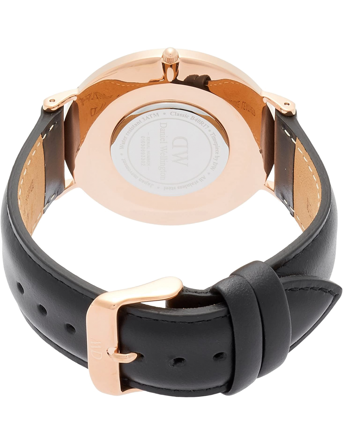  Shop Authentic Daniel Wellington Classic Sheffield White Dial Black Leather Strap Watch For Men - DW00100007 - Luxxuri