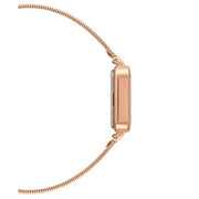  Shop Authentic Daniel Wellington Quadro Studio White Dial Rose Gold Mesh Strap Watch For Women - DW00100517 - Luxxuri